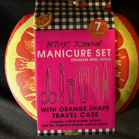 Betsey Johnson Stainless Steel Manicure Set - Picture 3 of 3